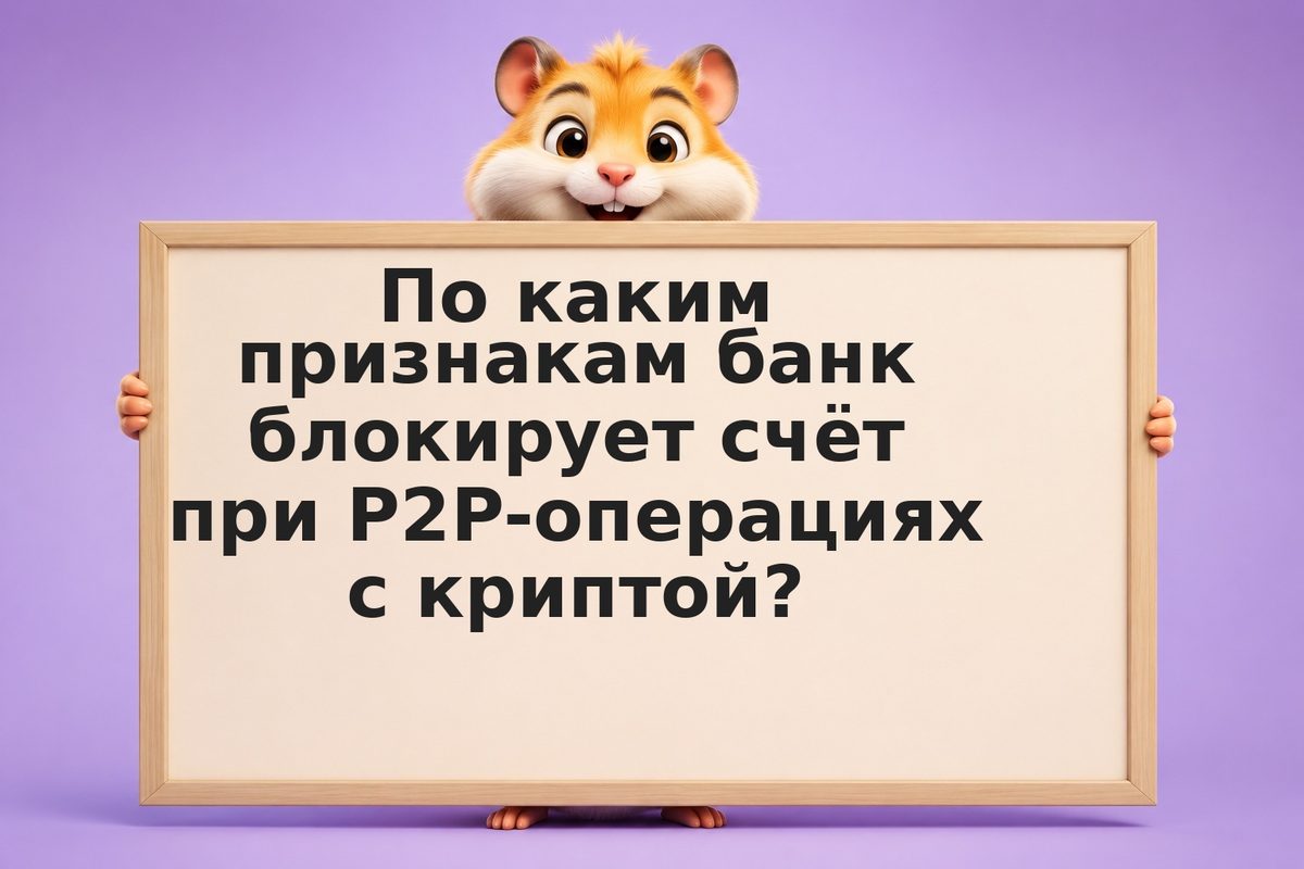 Блокировка счёта по 115-ФЗ при P2P-операциях с криптой: причины и порядок действ
