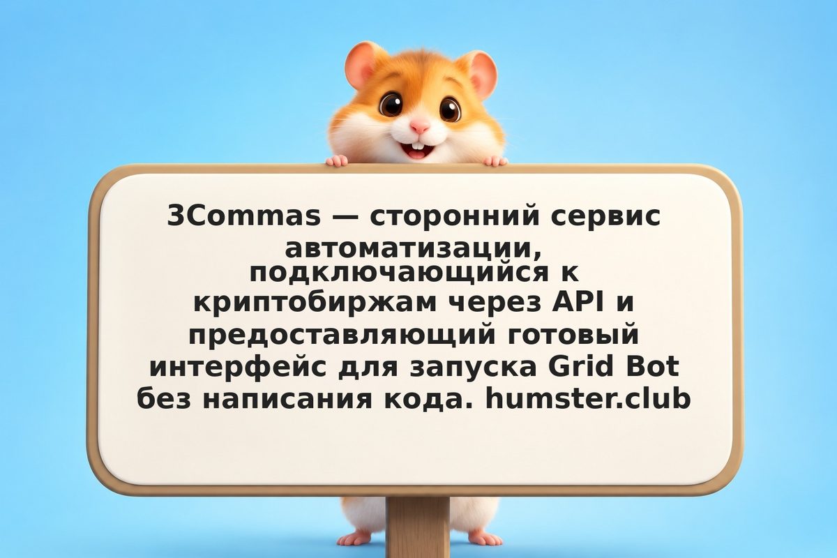3Commas Grid Bot: настройка API, параметры сетки и примеры валютных пар