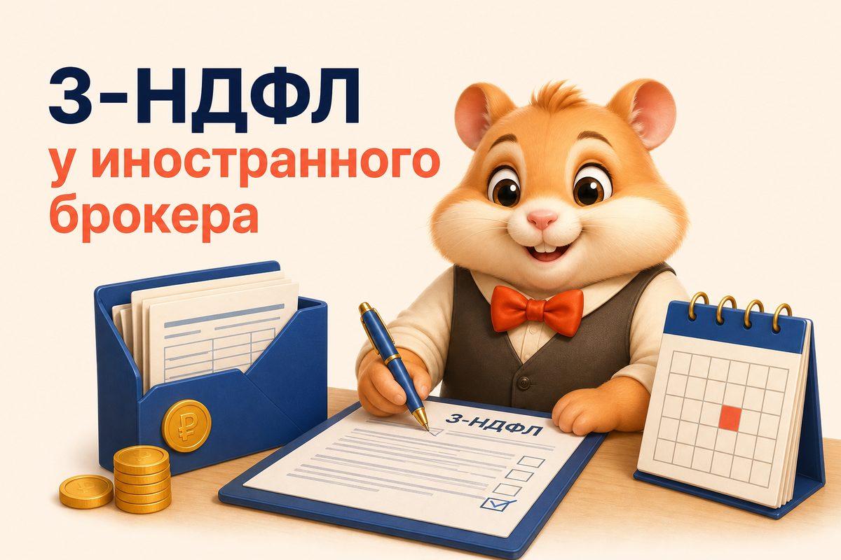 Как заполнить 3-НДФЛ по иностранному брокеру в 2026 году: пошаговая инструкция с