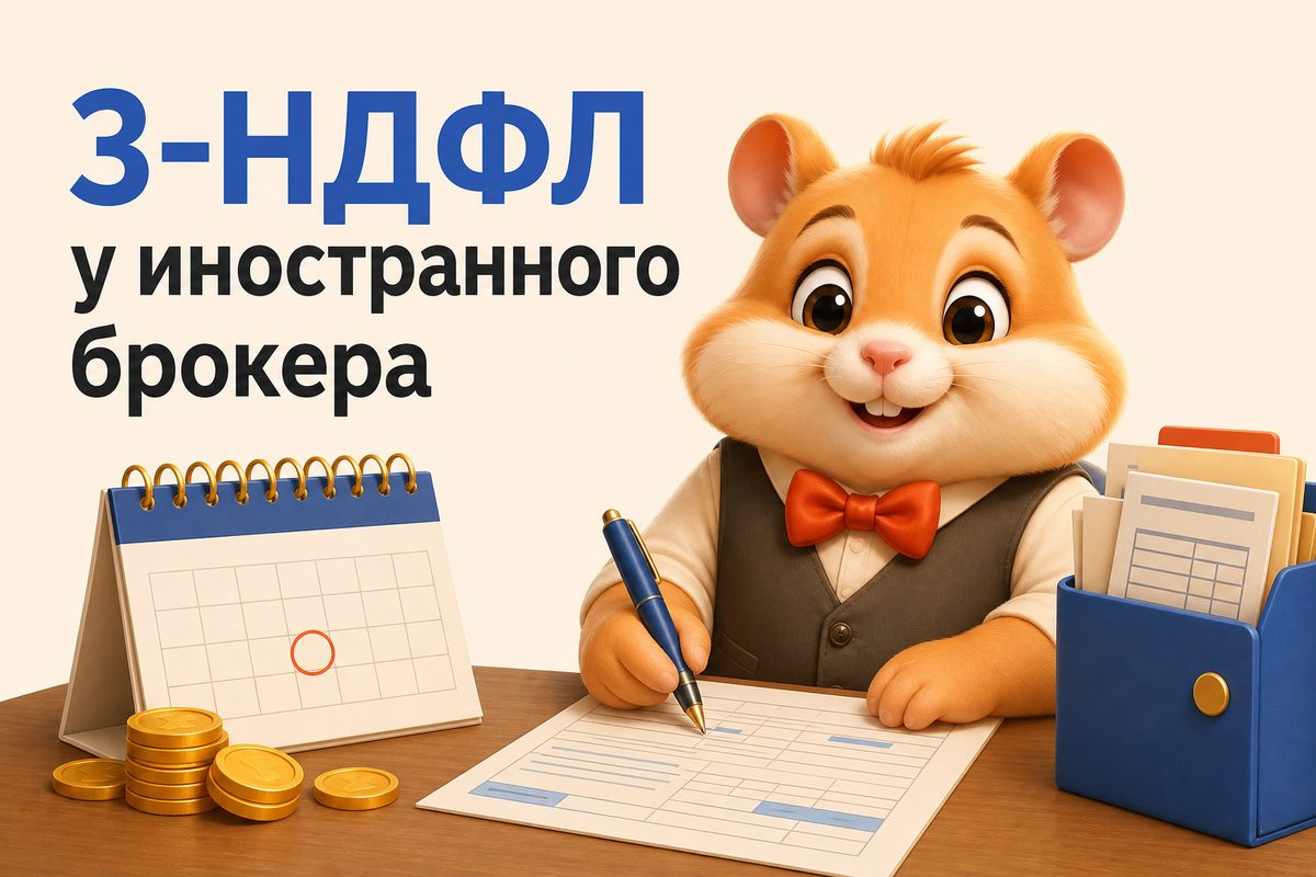 Как заполнить 3-НДФЛ по иностранному брокеру в 2026 году: пошаговая инструкция с