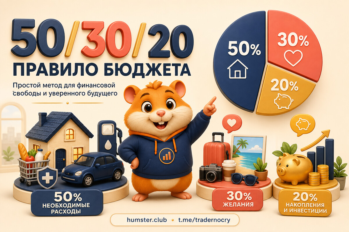 Правило бюджета 50/30/20