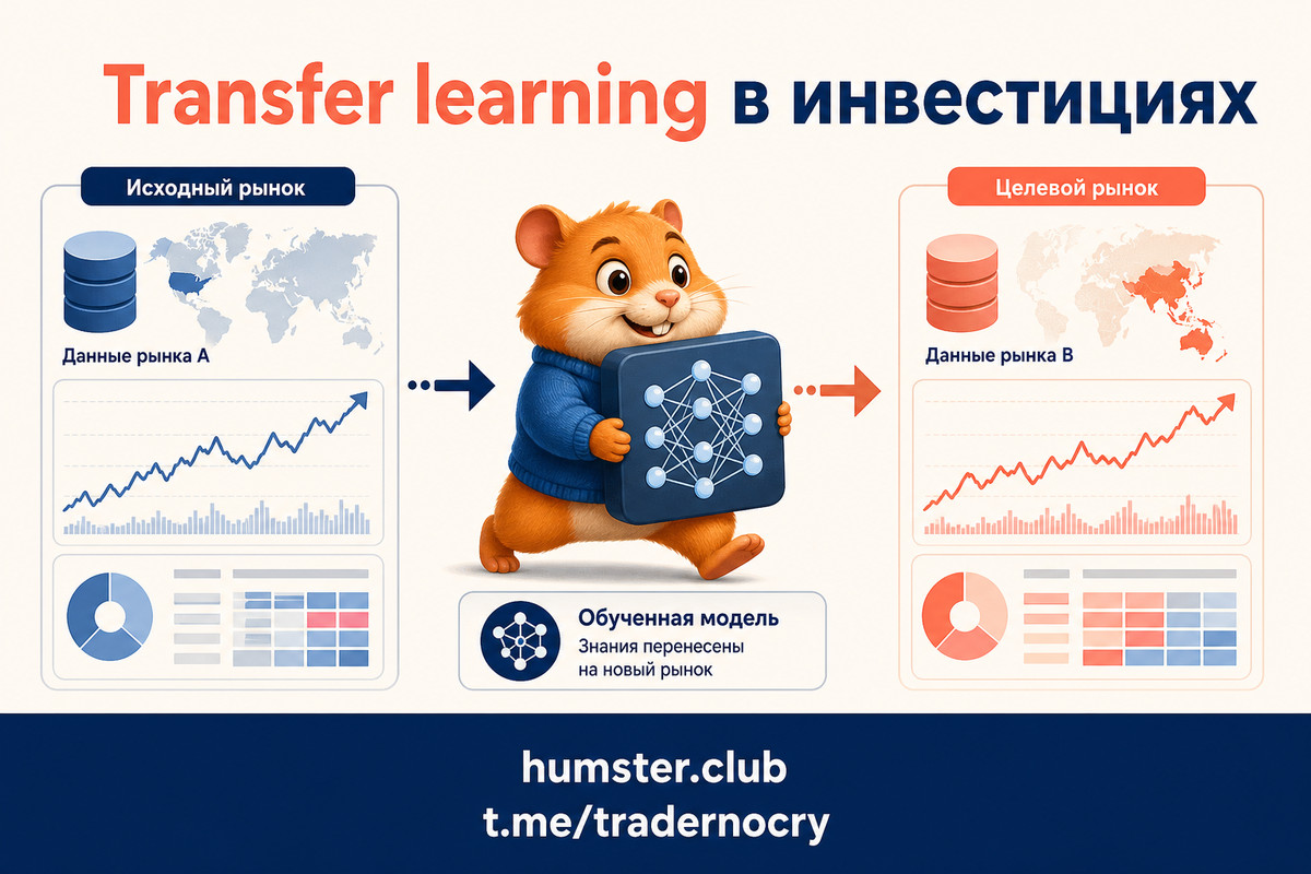 Transfer learning в инвестициях: как применить обученные модели к новым активам