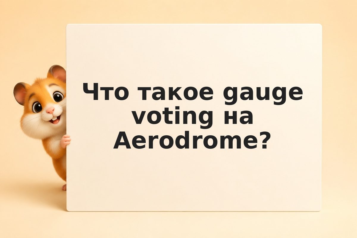 Aerodrome gauge voting: как направлять вознаграждения в пулы