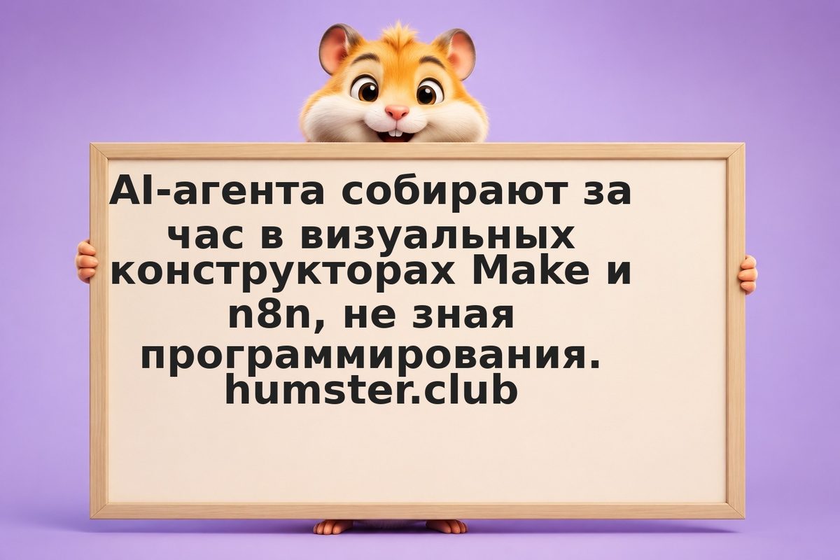 Как создать AI-агента без кода в Make или n8n
