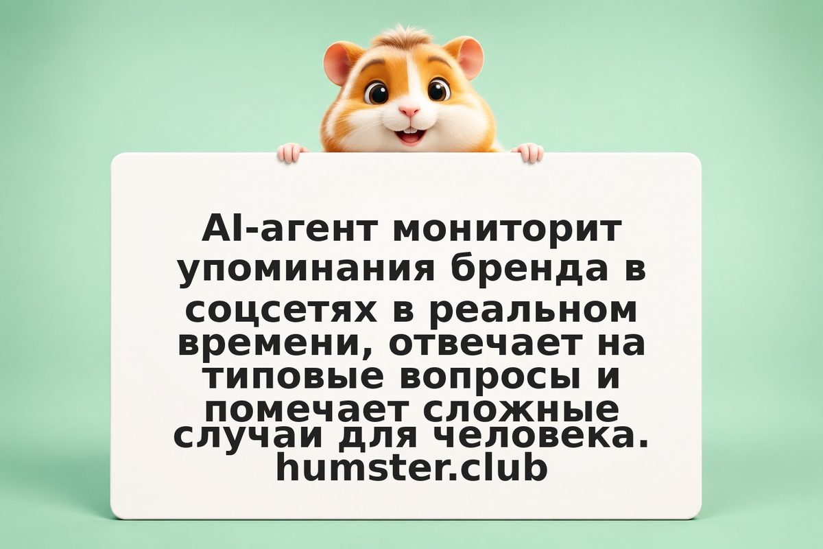 AI-агент для мониторинга и ответов в соцсетях: как это работает