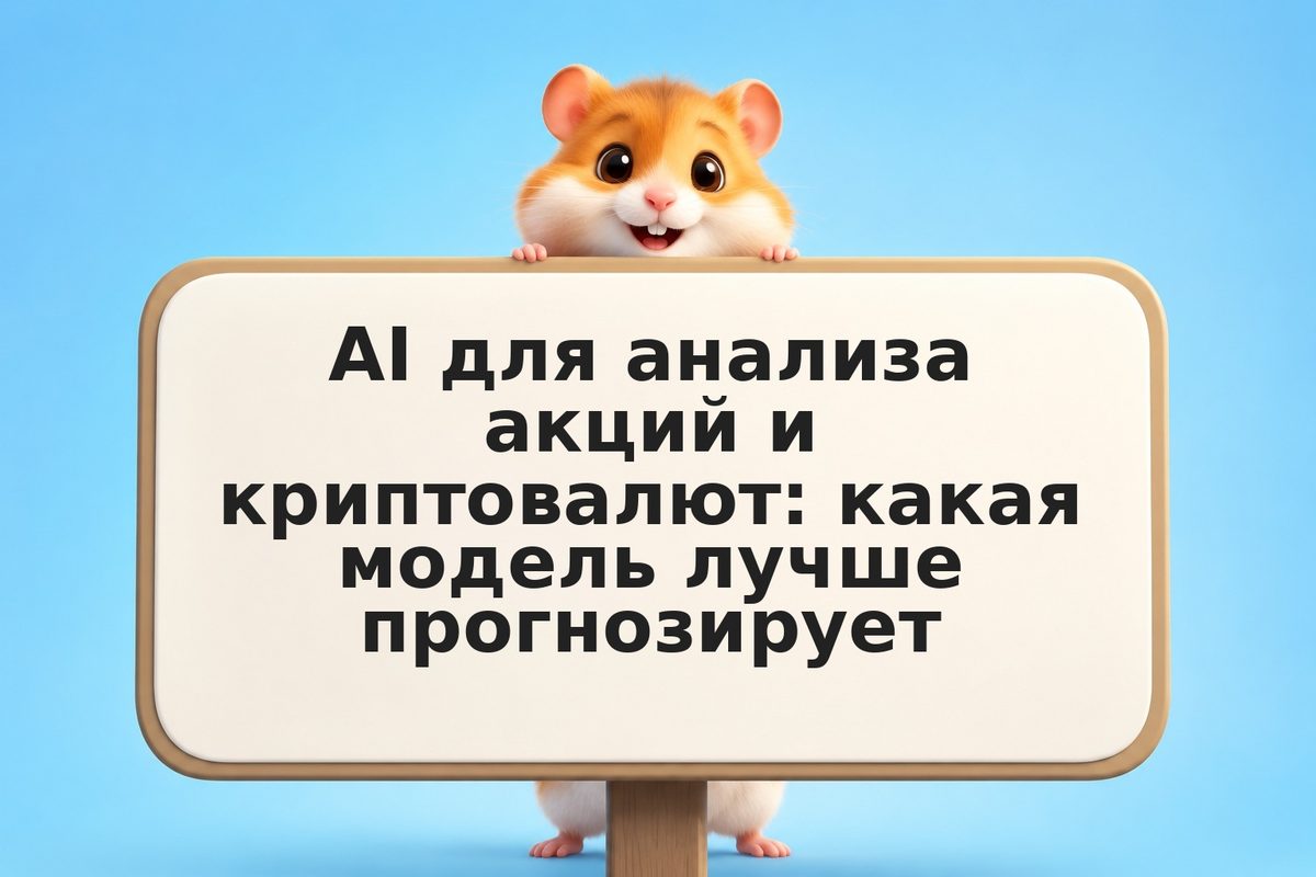 AI для анализа акций и криптовалют: какая модель лучше прогнозирует