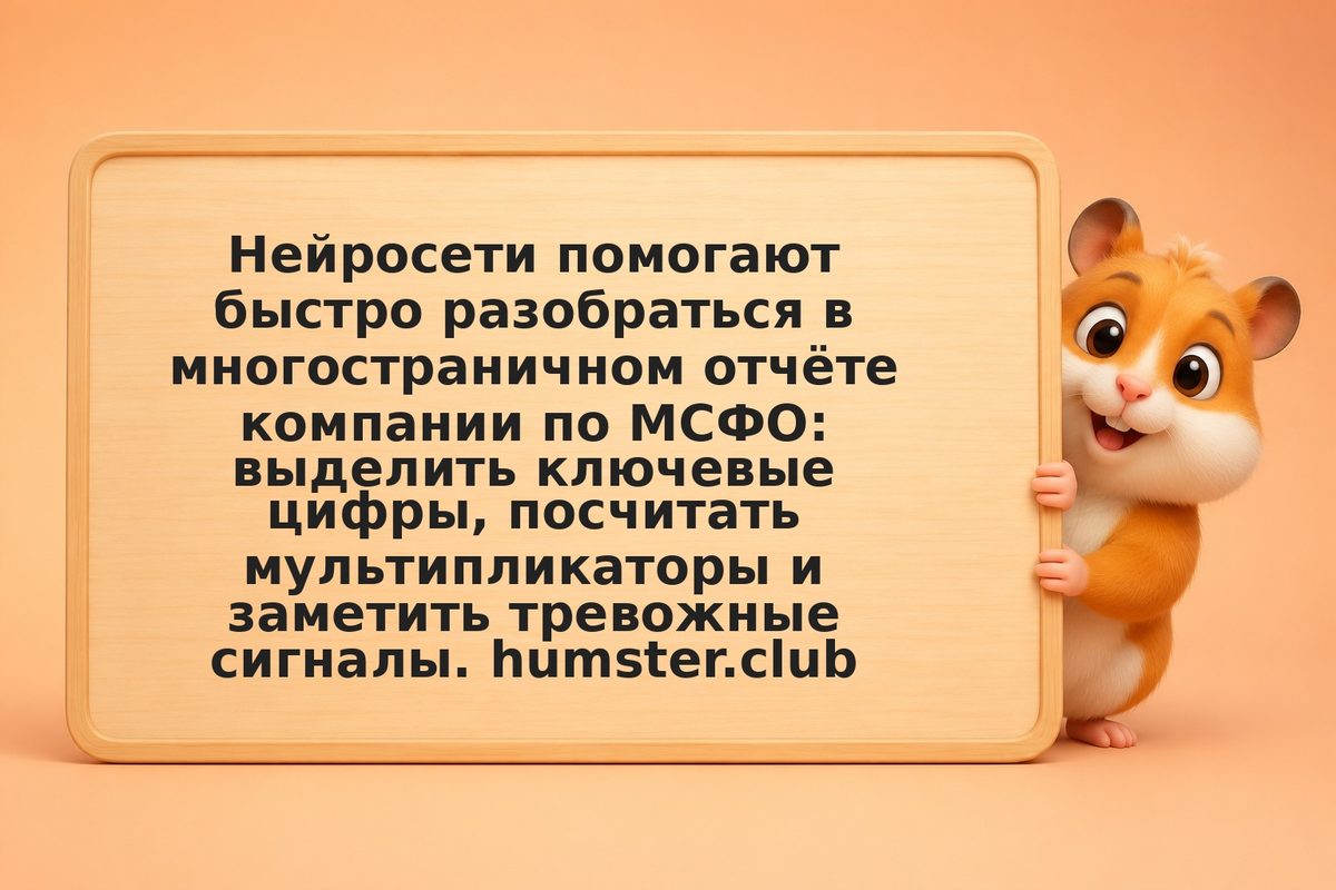 AI для анализа финансовых отчётов акций (МСФО): практическое руководство