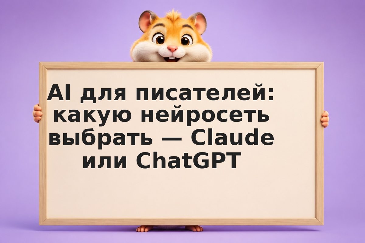 AI для писателей: какую нейросеть выбрать — Claude или ChatGPT