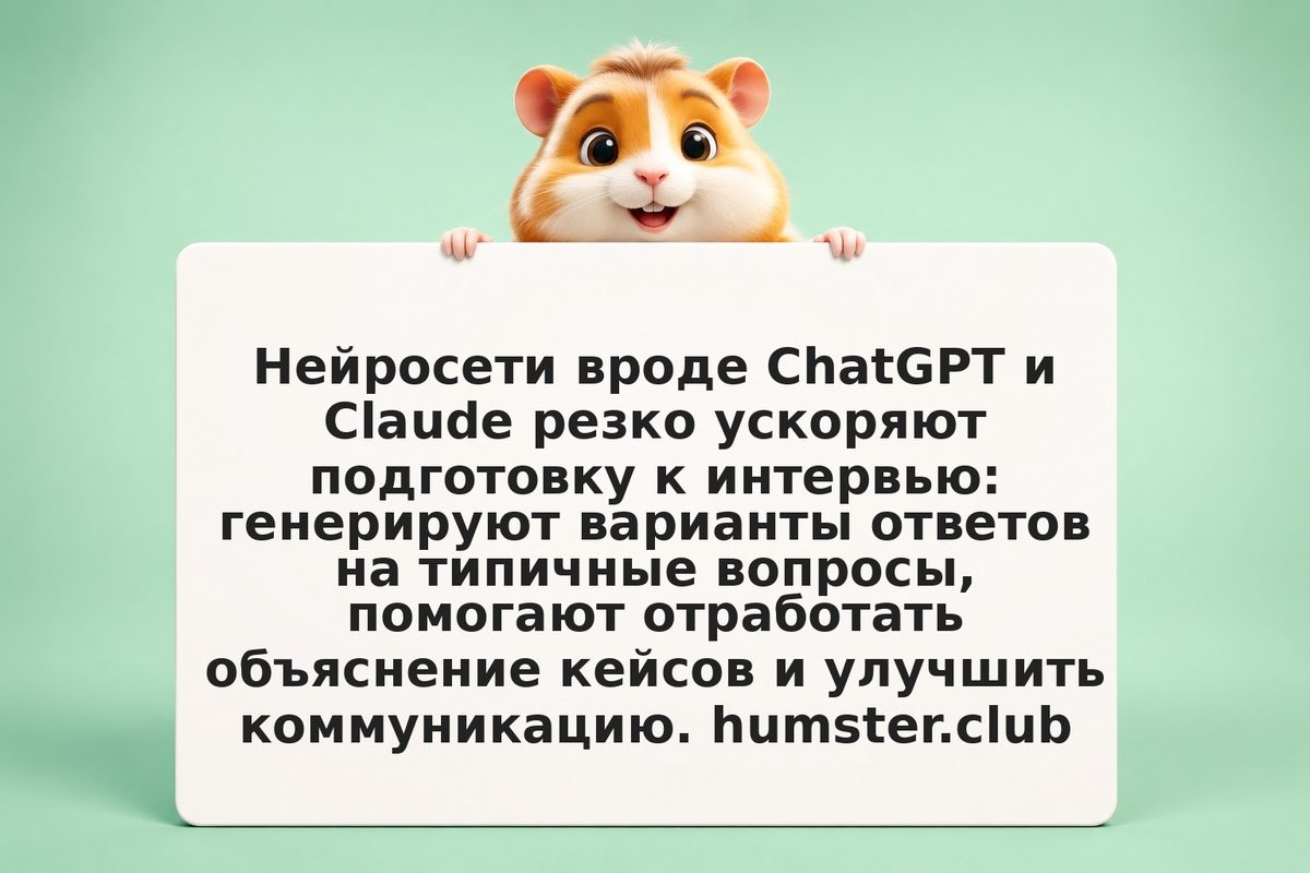 Как использовать нейросети для подготовки к собеседованию