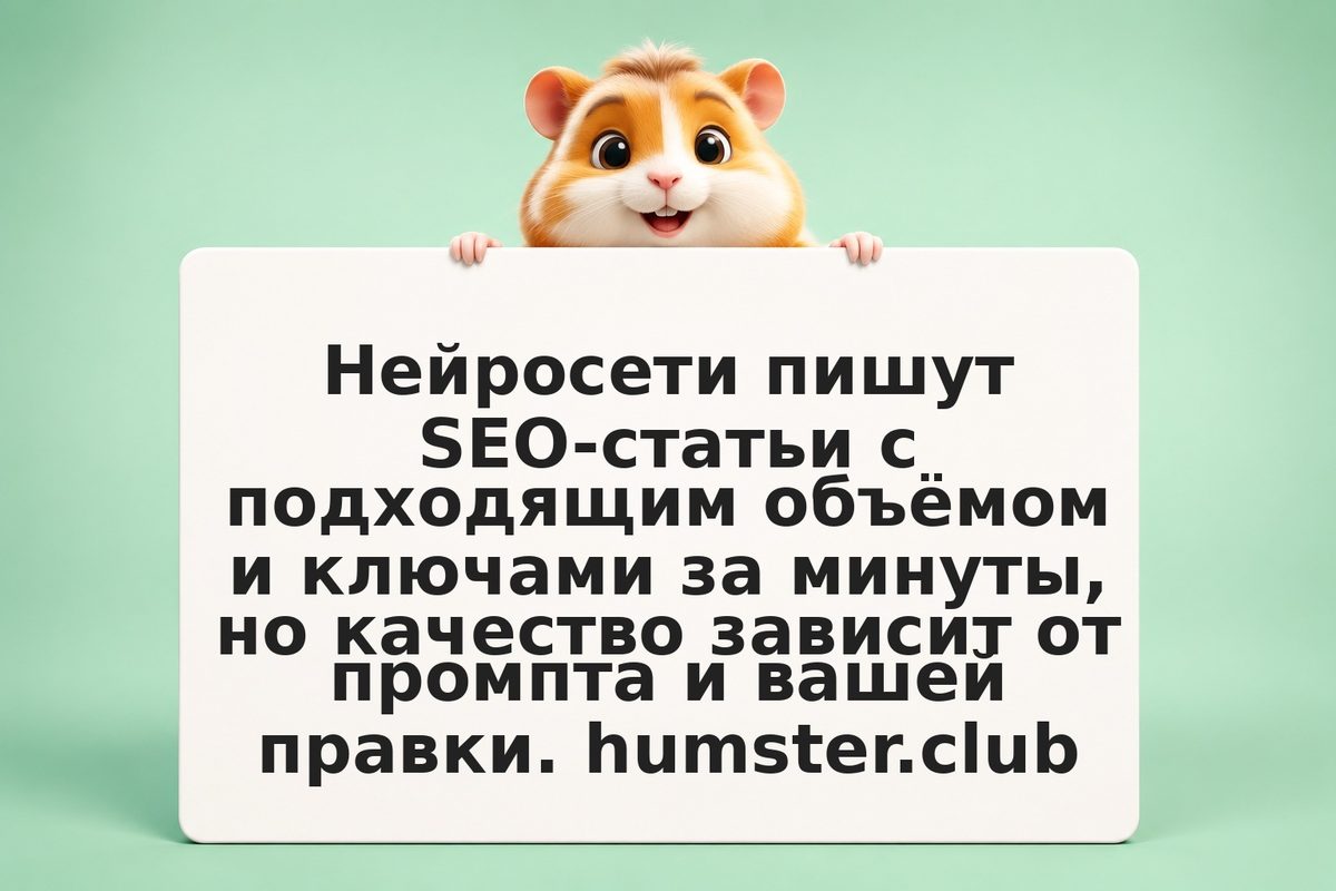 AI для SEO: как генерировать статьи на ключевые слова