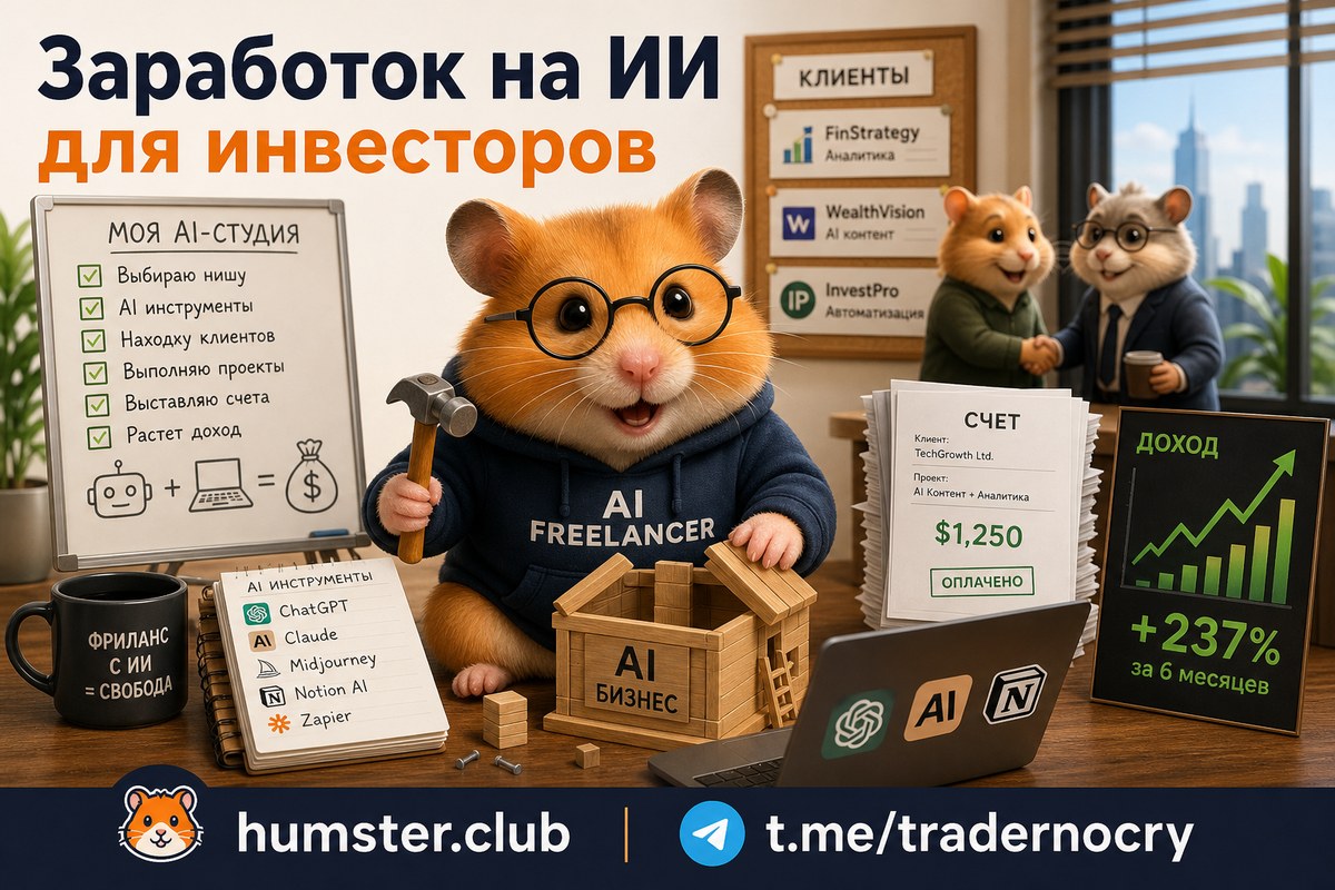 Фриланс на ИИ: какие услуги продавать в 2026 и как это связано с инвестициями