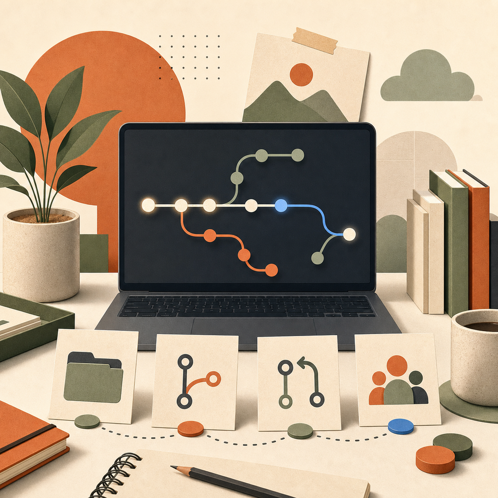 Обложка: GitHub для новичков: полный roadmap от первого репозитория до open source