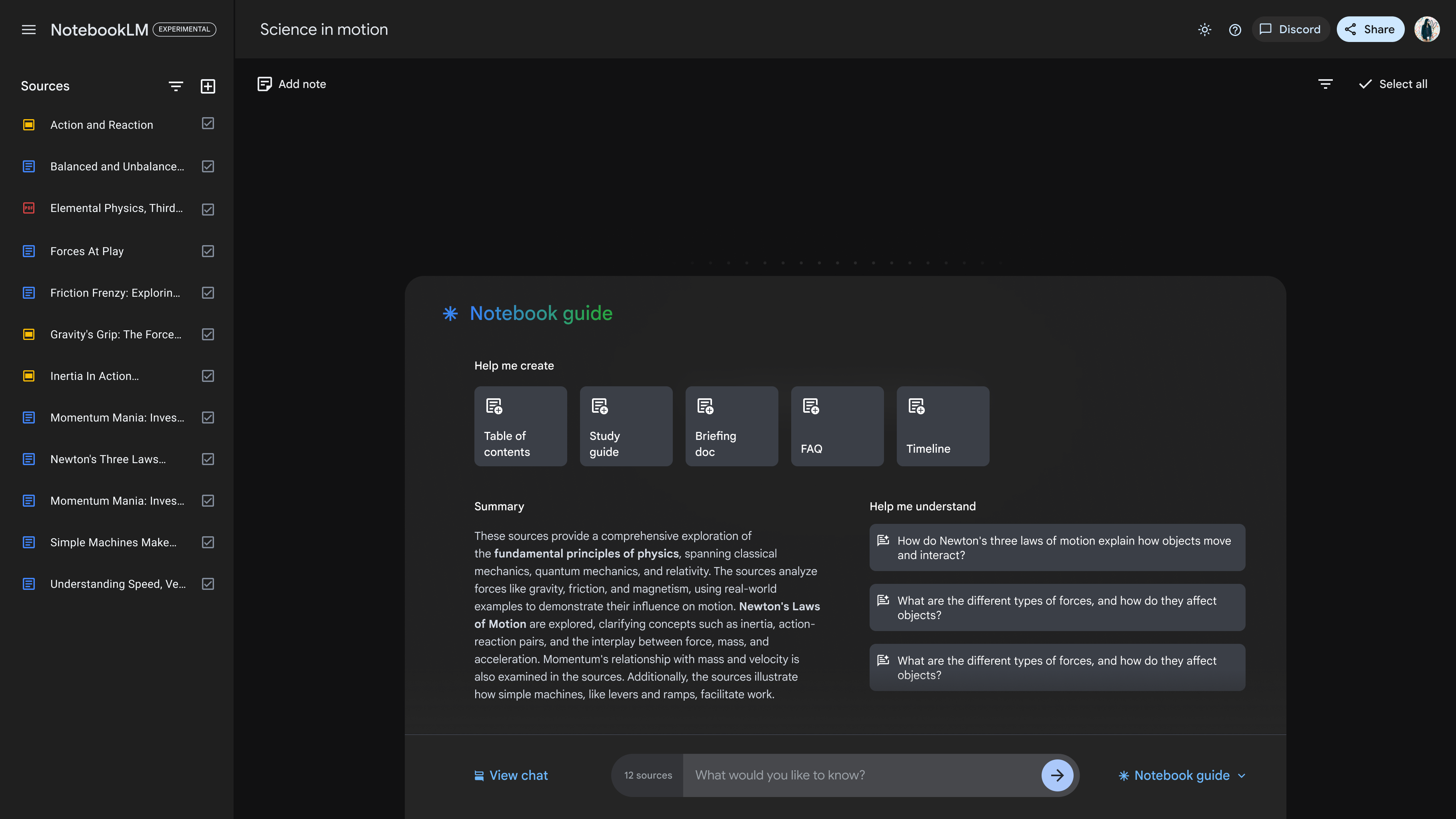 Формирование базы знаний в NotebookLM