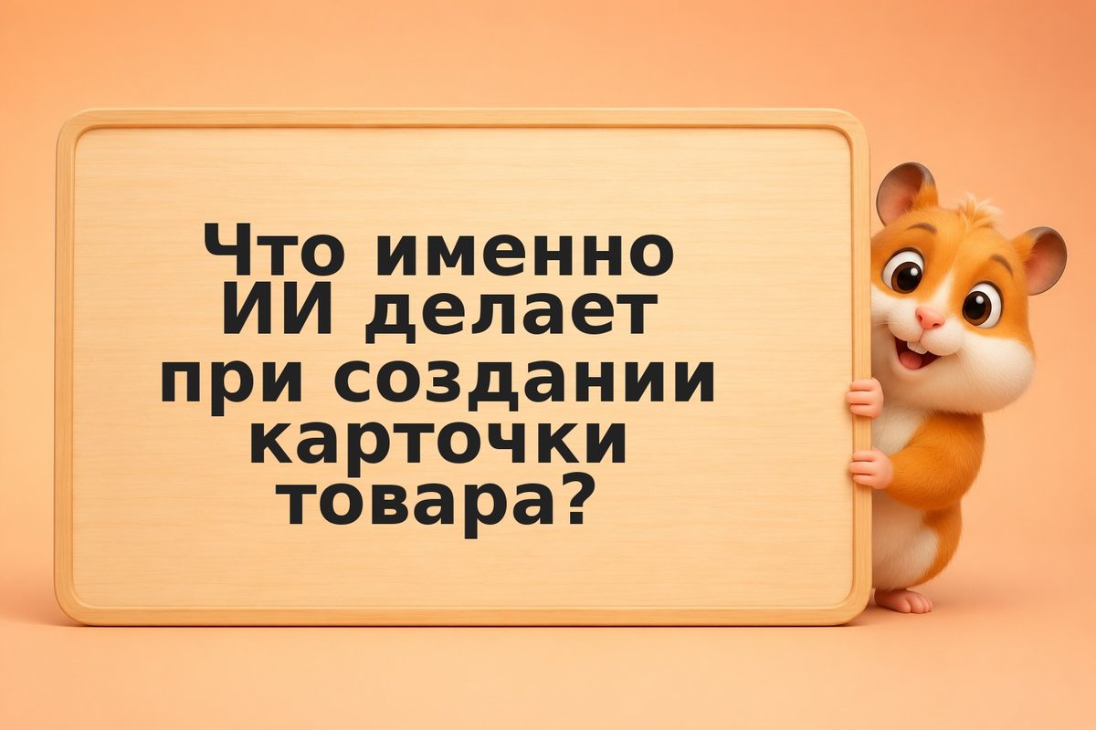 ИИ для карточек товаров на маркетплейсах: как сделать за 5 минут то, на что рань