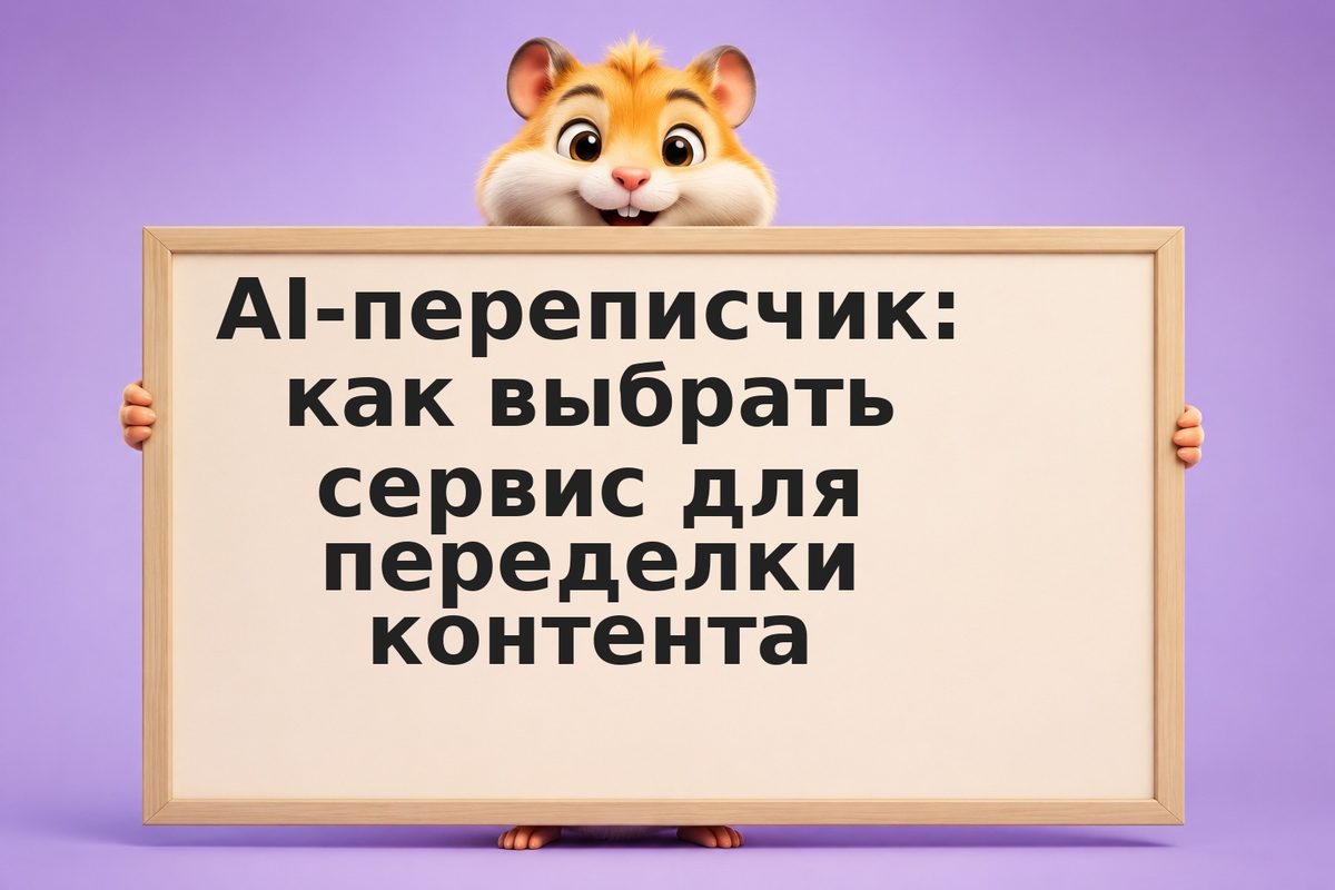 AI-переписчик: как выбрать сервис для переделки контента