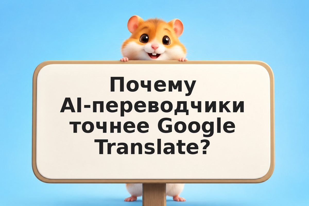 ИИ переводчик или Google Translate что лучше