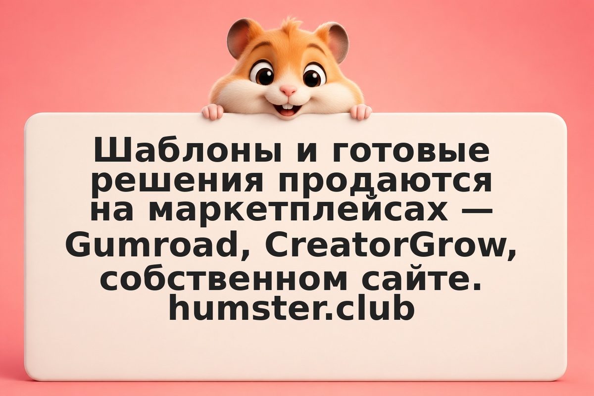 Маркетплейсы шаблонов для инвесторов: как начать продавать промпты, workflows и 