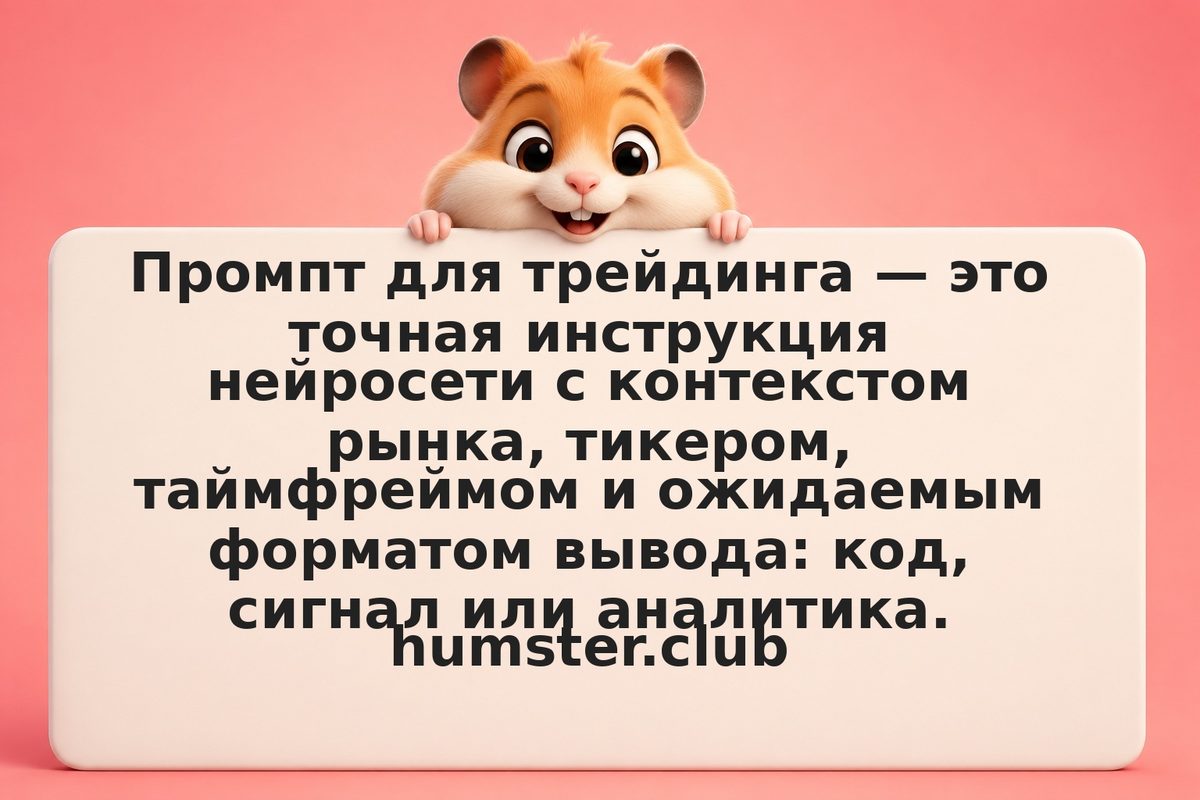 5 AI-промптов для трейдера: индикаторы, торговые боты и стратегии под копировани