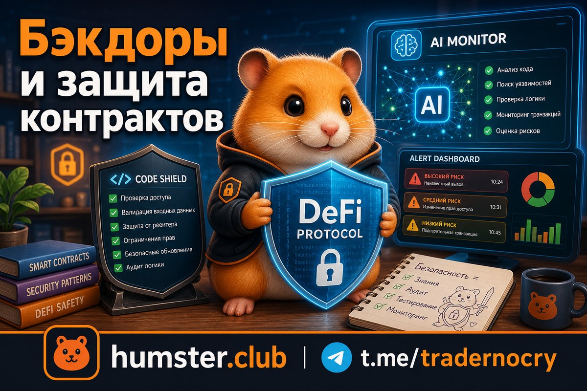 ИИ-угрозы в DeFi: бэкдоры, фейковые DAO и защита смарт-контрактов в 2026 году