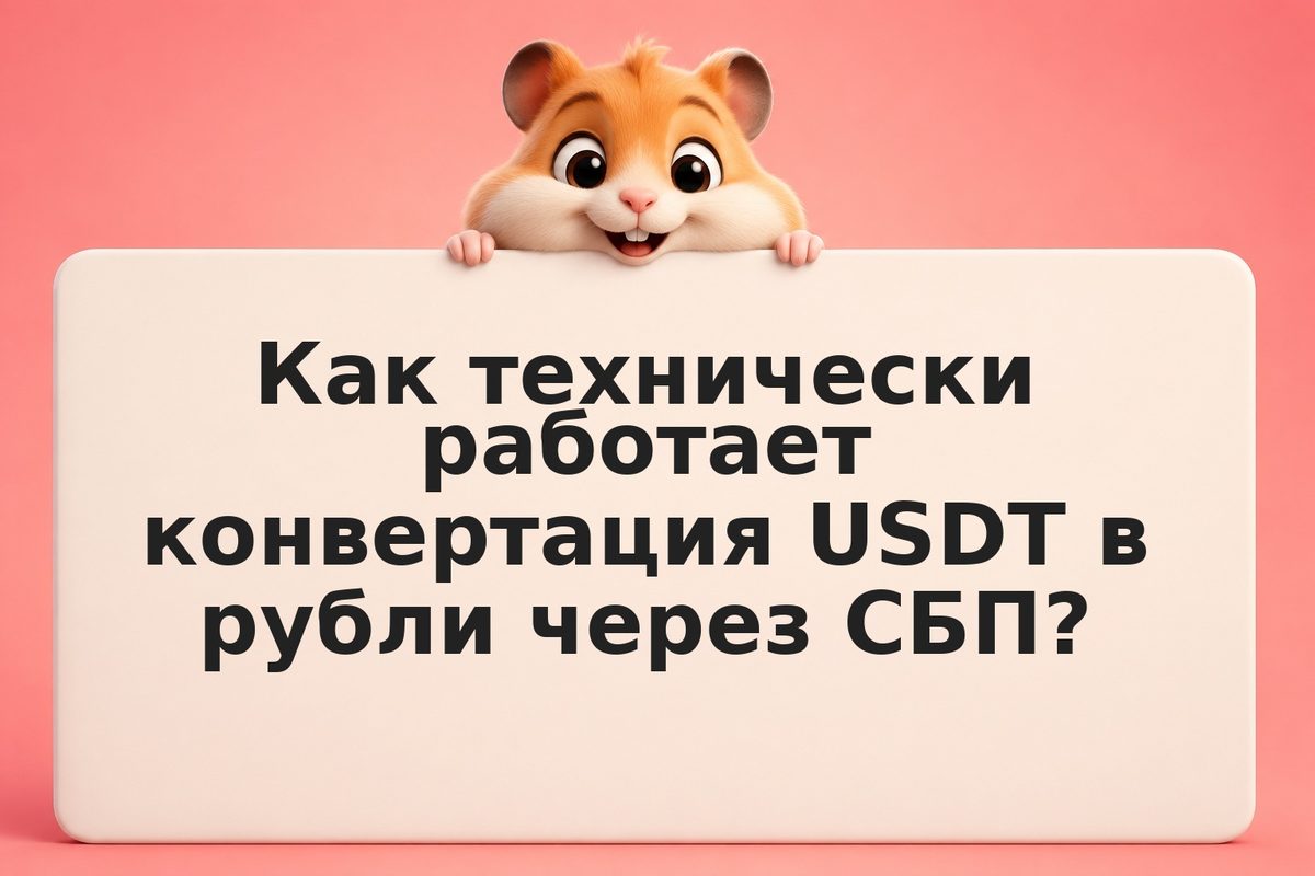 Конвертация USDT в рубли через СБП: механика, комиссии и риски
