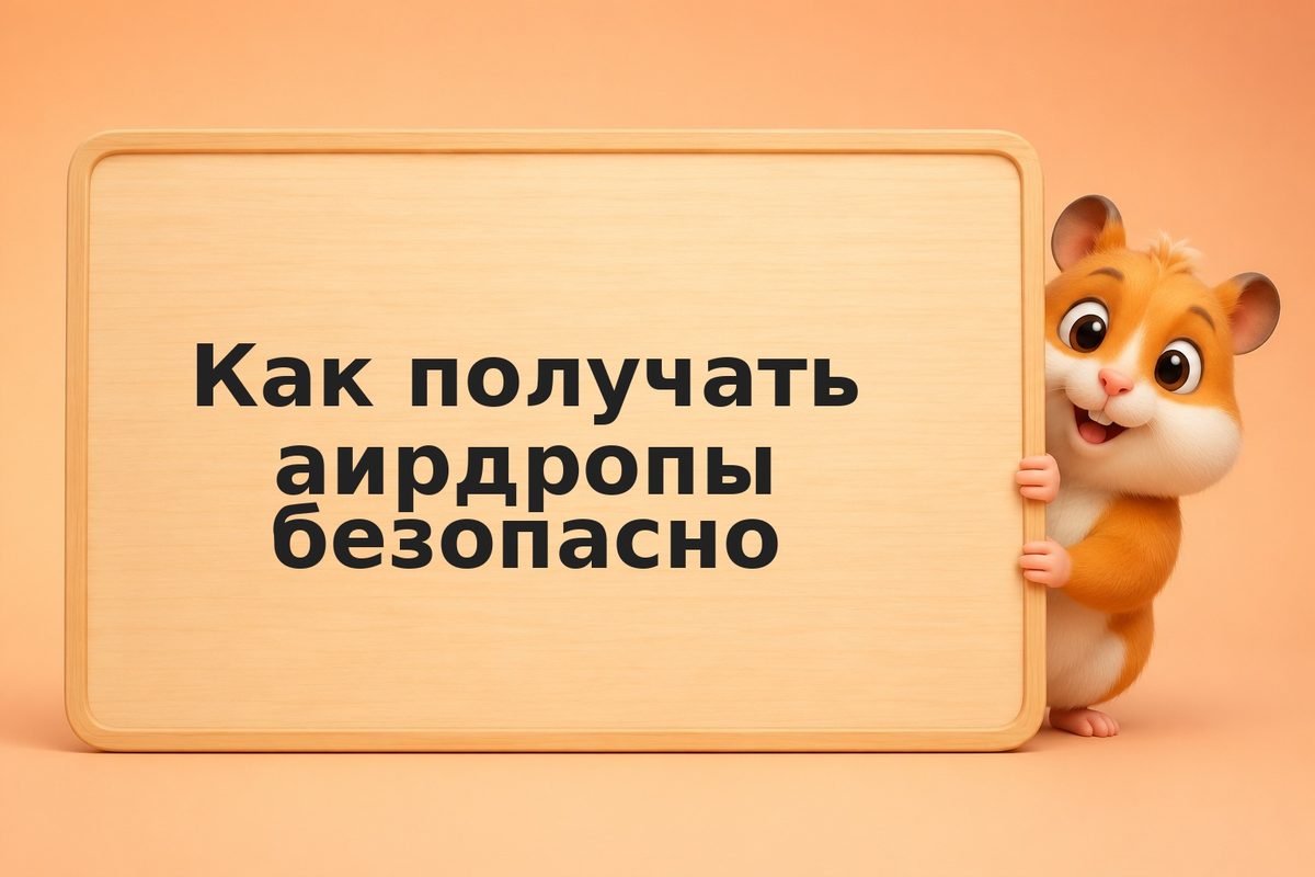 Как получать аирдропы безопасно