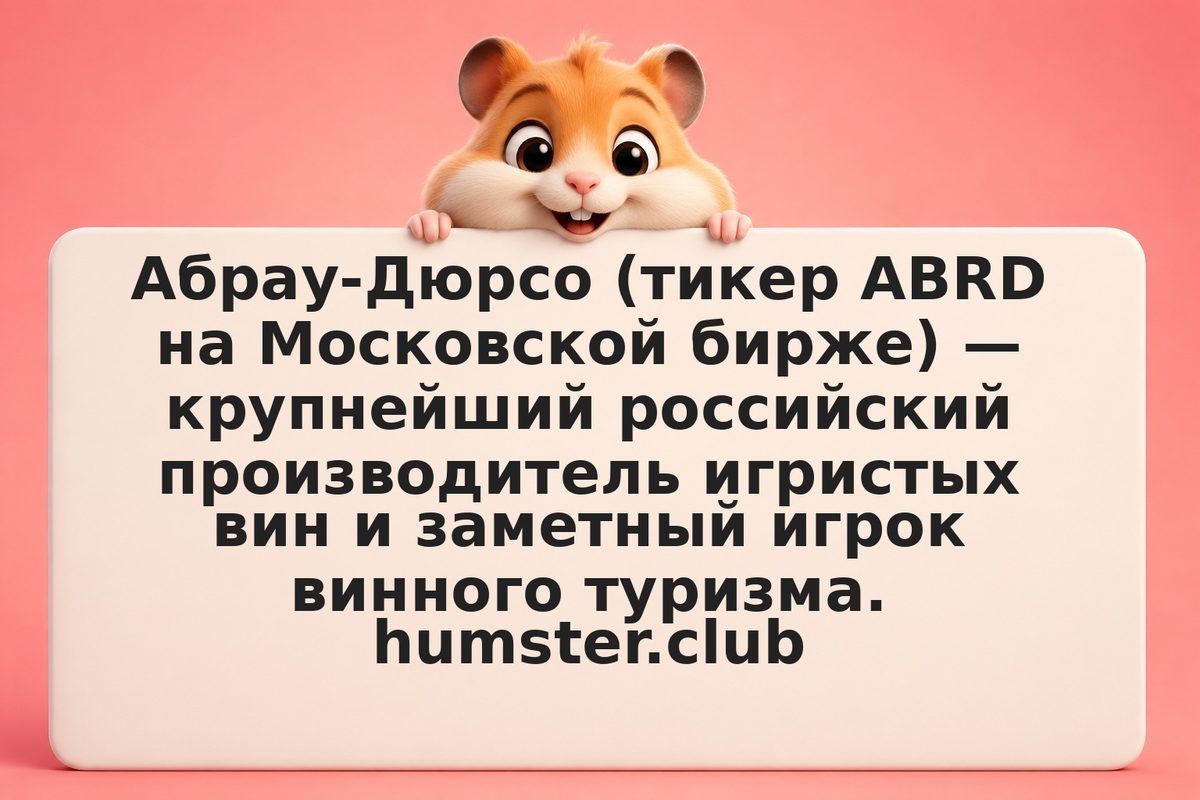 Инвестиции в акции Абрау-Дюрсо (ABRD): дивиденды и перспективы