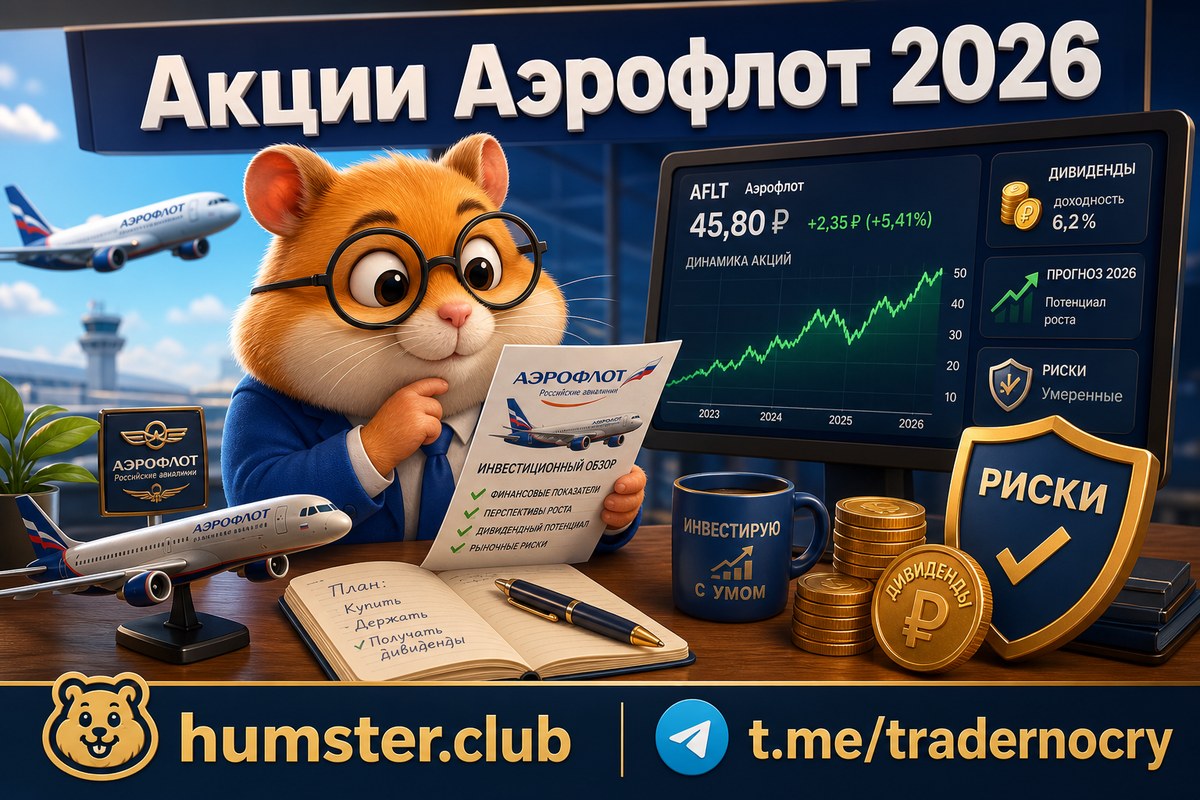 Инвестиции в Аэрофлот (AFLT) в 2026 году: авиаперевозки и риски