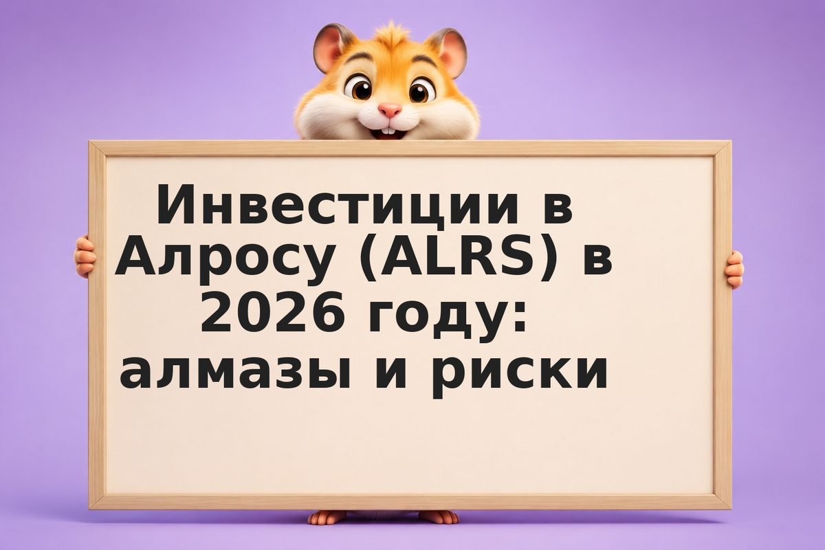Инвестиции в Алросу (ALRS) в 2026 году: алмазы и риски