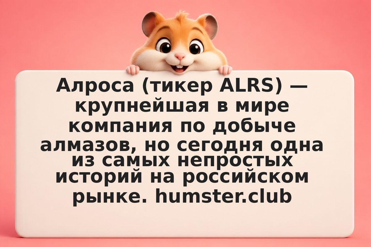 Инвестиции в Алросу (ALRS) в 2026 году: алмазы и риски