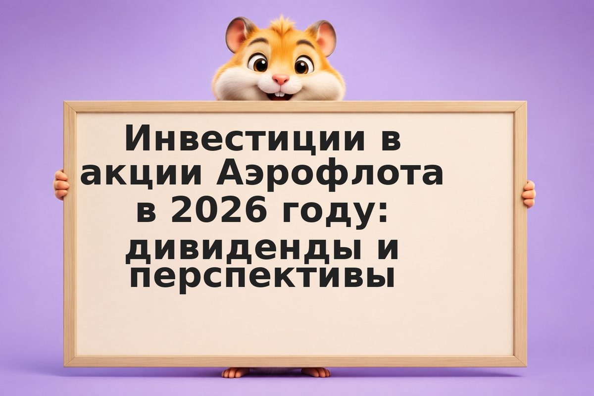 Инвестиции в акции Аэрофлота в 2026 году: дивиденды и перспективы
