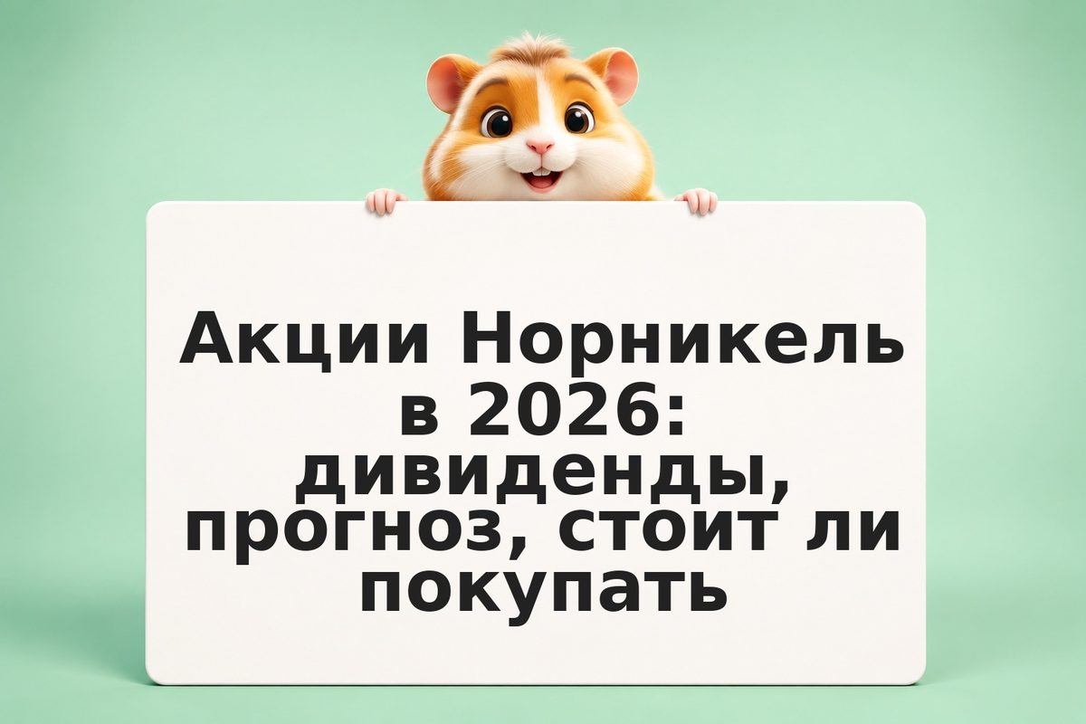 Акции Норникель в 2026: дивиденды, прогноз, стоит ли покупать