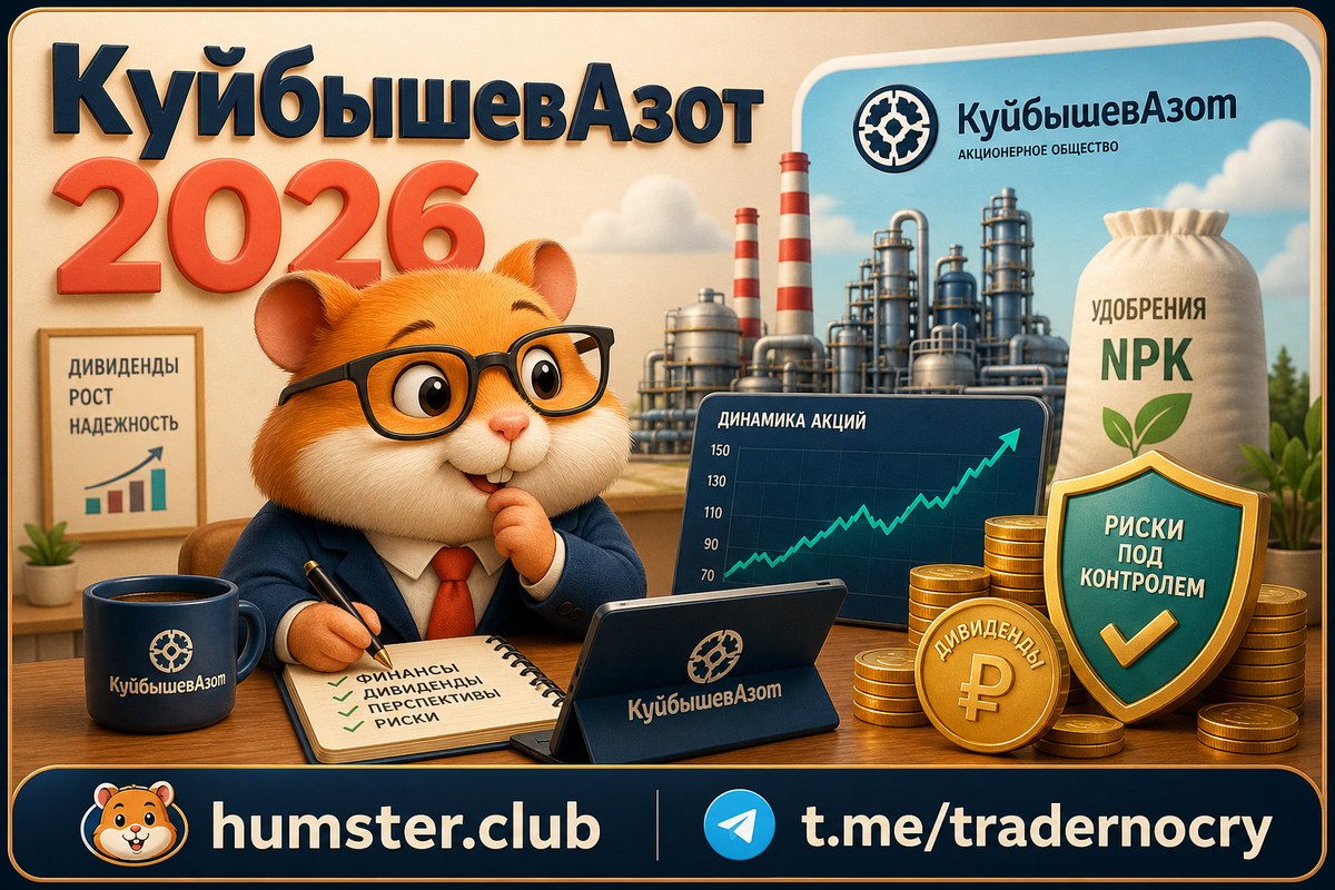 Инвестиции в акции КуйбышевАзота в 2026 году: дивиденды, бизнес и риски