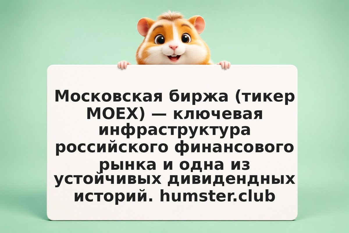 Инвестиции в Московскую биржу (MOEX) в 2026 году: инфраструктура и дивиденды