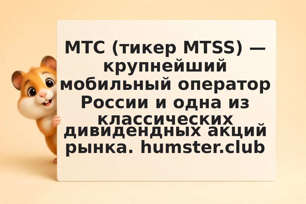 Инвестиции в МТС (MTSS) в 2026 году: телеком и дивиденды