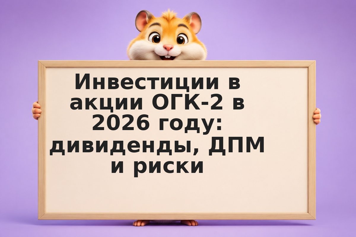 Инвестиции в акции ОГК-2 в 2026 году: дивиденды, ДПМ и риски