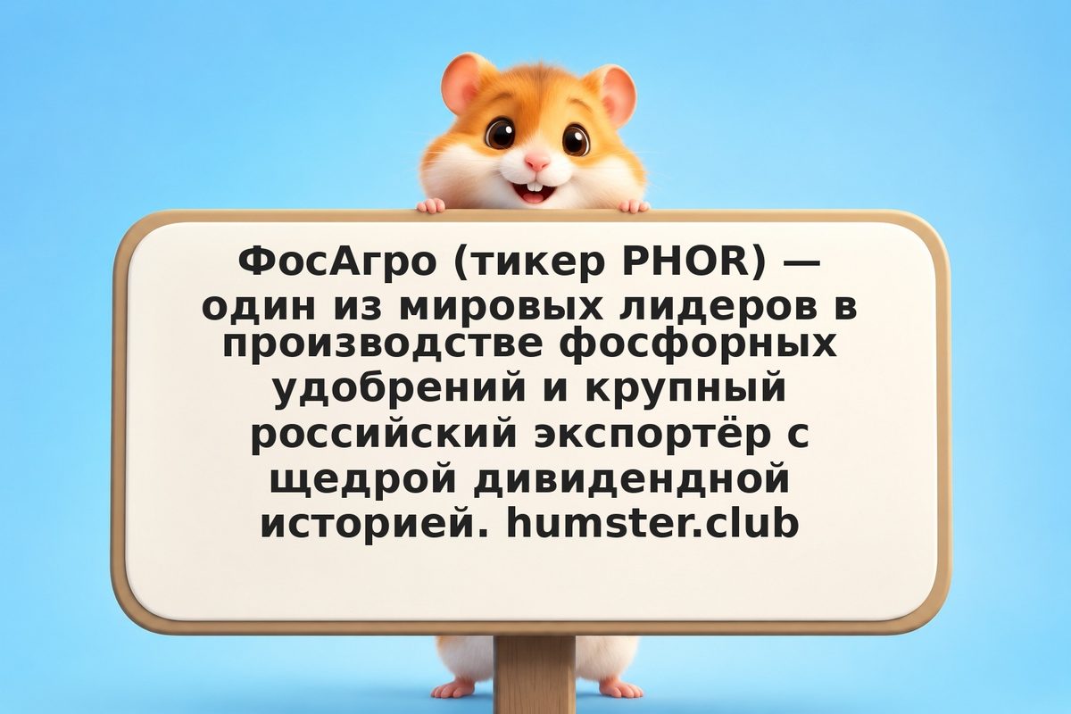 Инвестиции в ФосАгро (PHOR) в 2026 году: удобрения и дивиденды