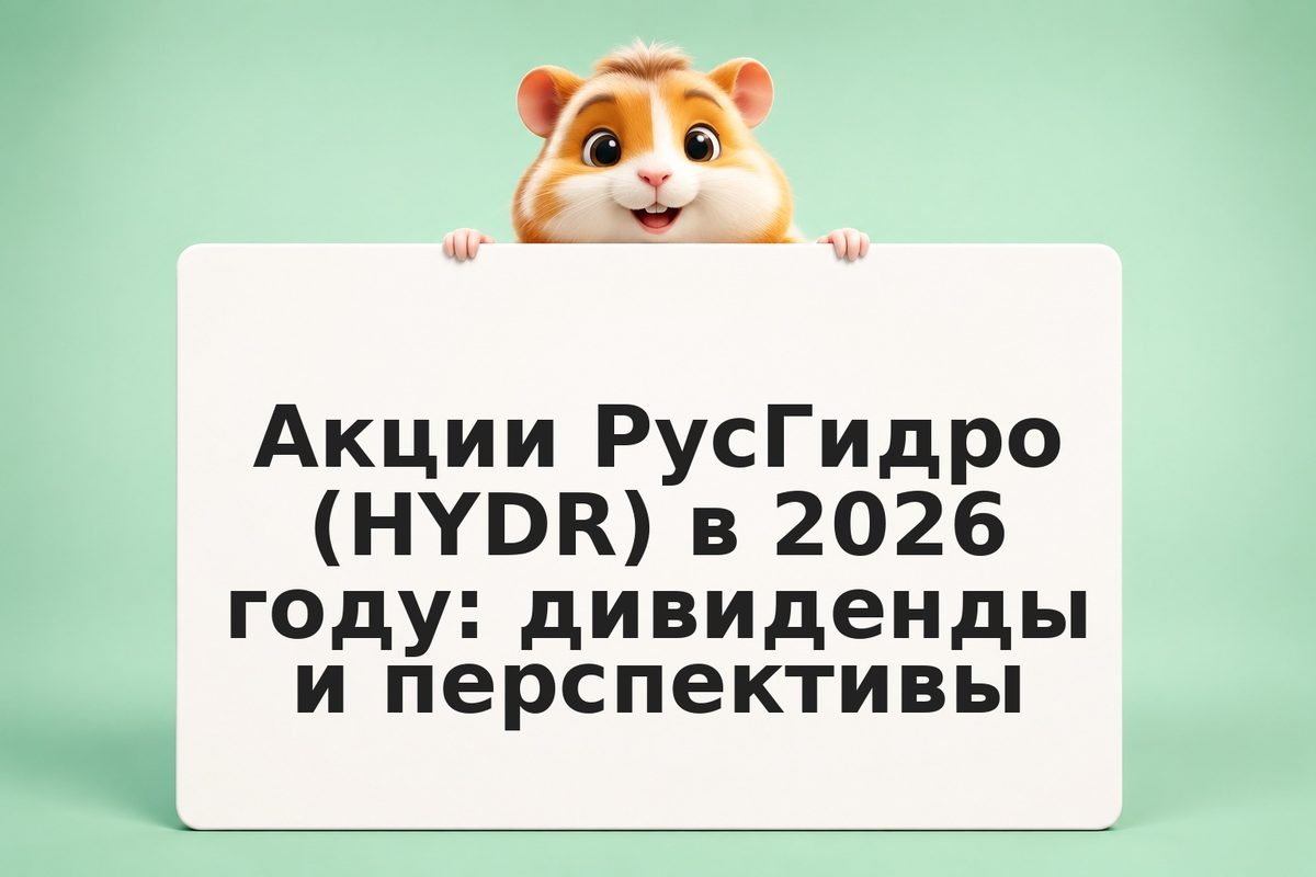 Акции РусГидро (HYDR) в 2026 году: дивиденды и перспективы