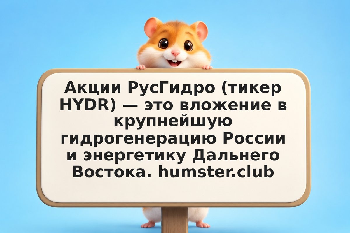 Акции РусГидро (HYDR) в 2026 году: дивиденды и перспективы