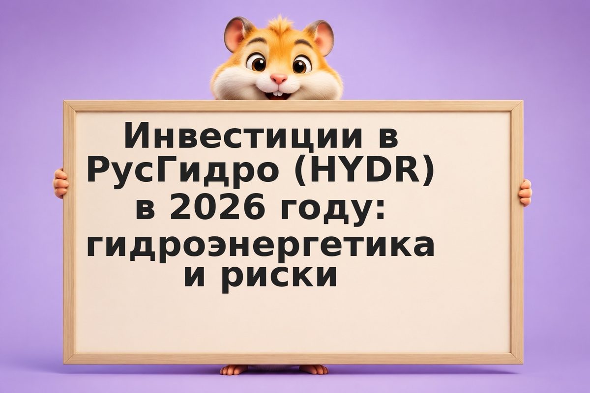 Инвестиции в РусГидро (HYDR) в 2026 году: гидроэнергетика и риски