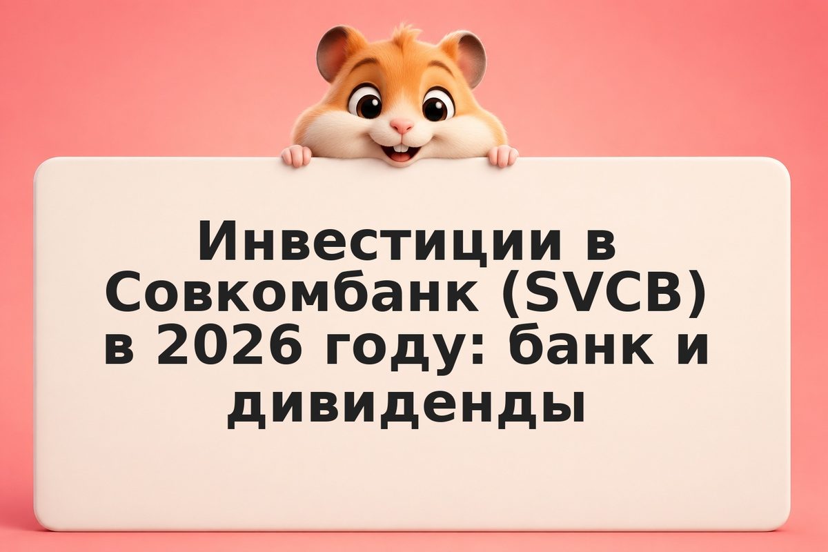 Инвестиции в Совкомбанк (SVCB) в 2026 году: банк и дивиденды
