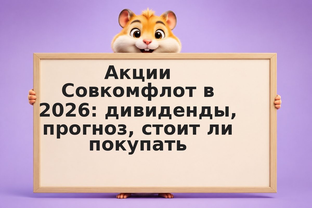Акции Совкомфлот в 2026: дивиденды, прогноз, стоит ли покупать
