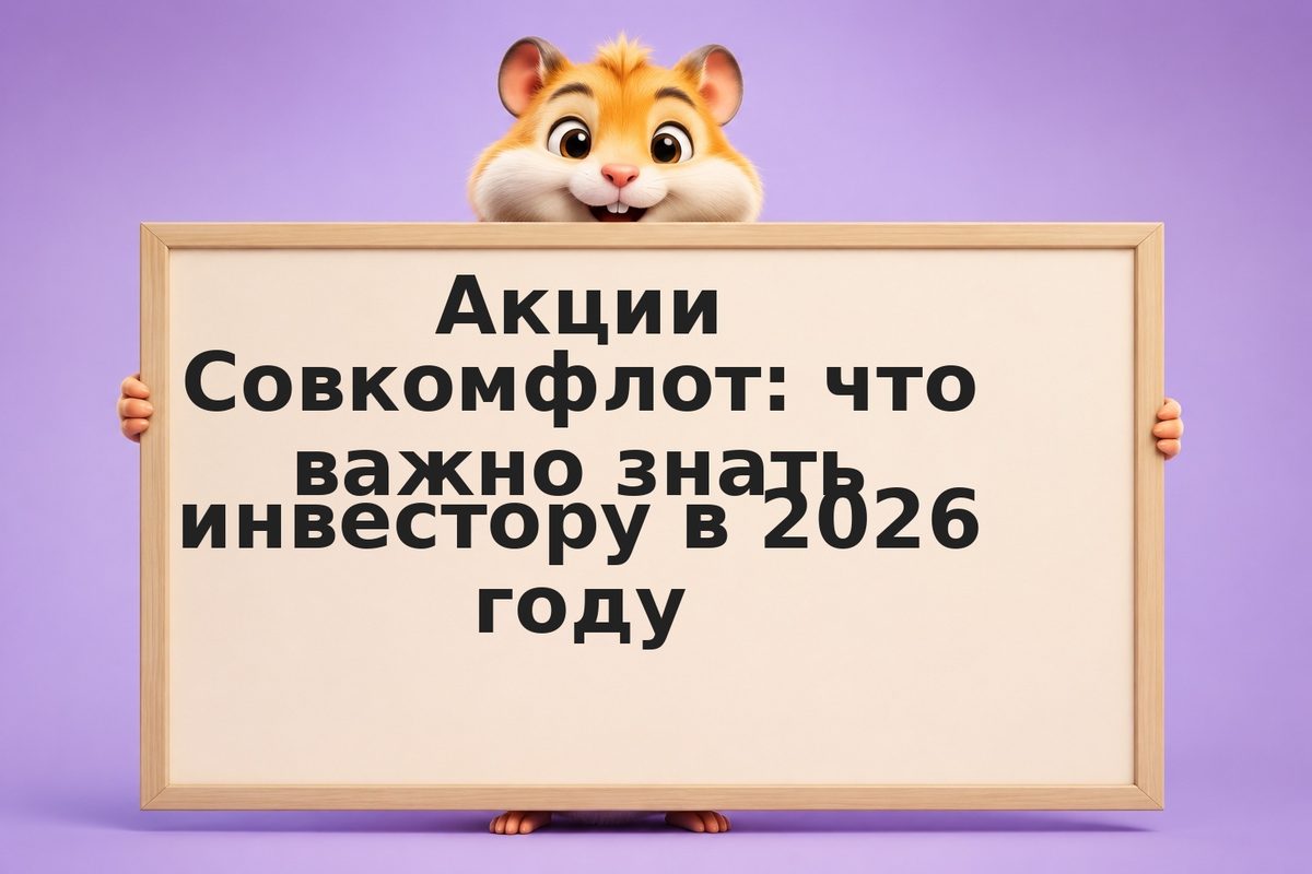 Акции Совкомфлот: что важно знать инвестору в 2026 году