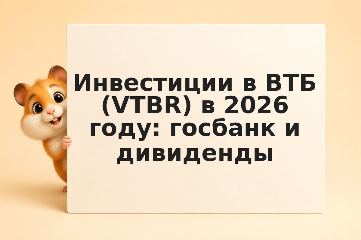 Инвестиции в ВТБ (VTBR) в 2026 году: госбанк и дивиденды