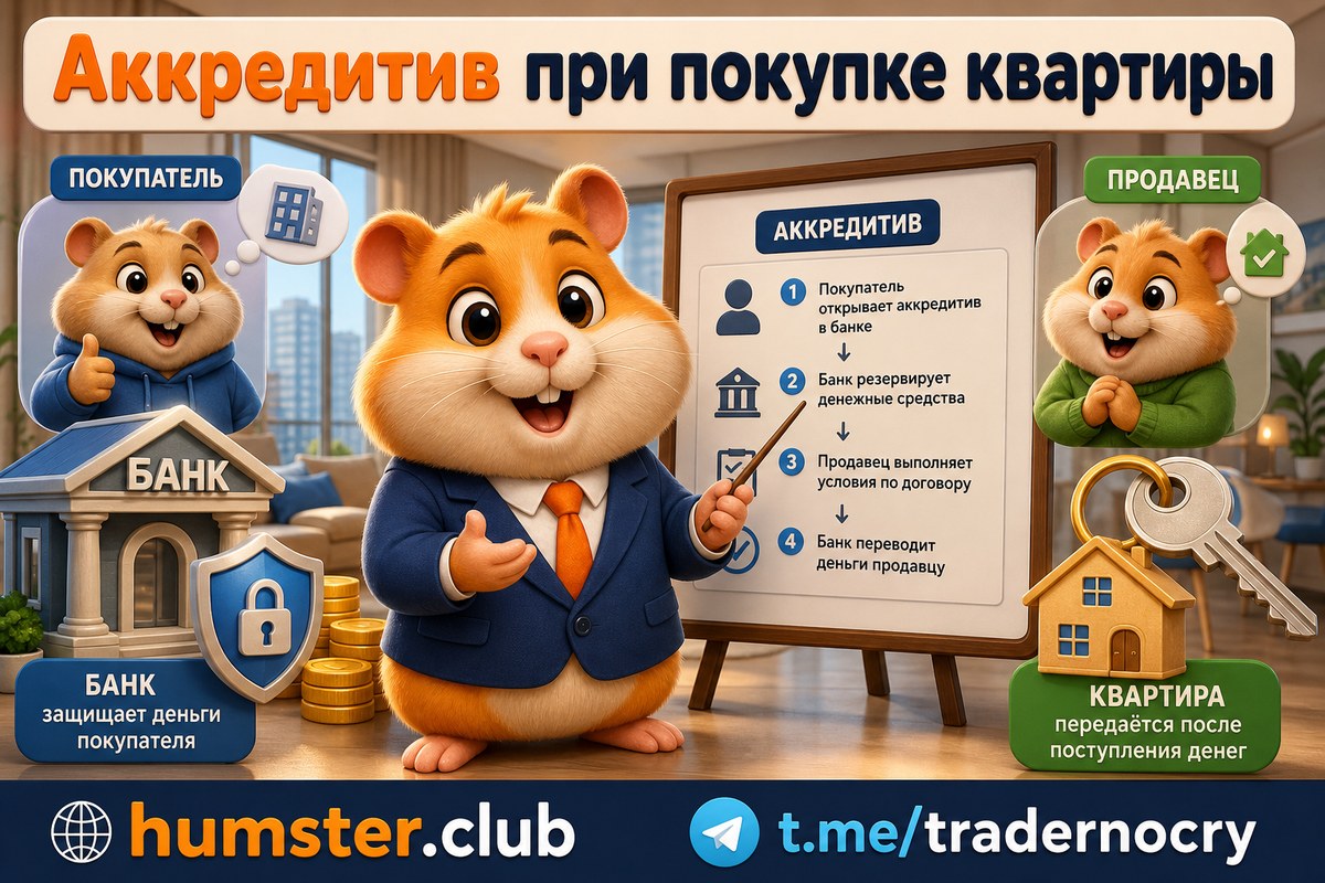 Аккредитив при покупке квартиры: как работает в 2026
