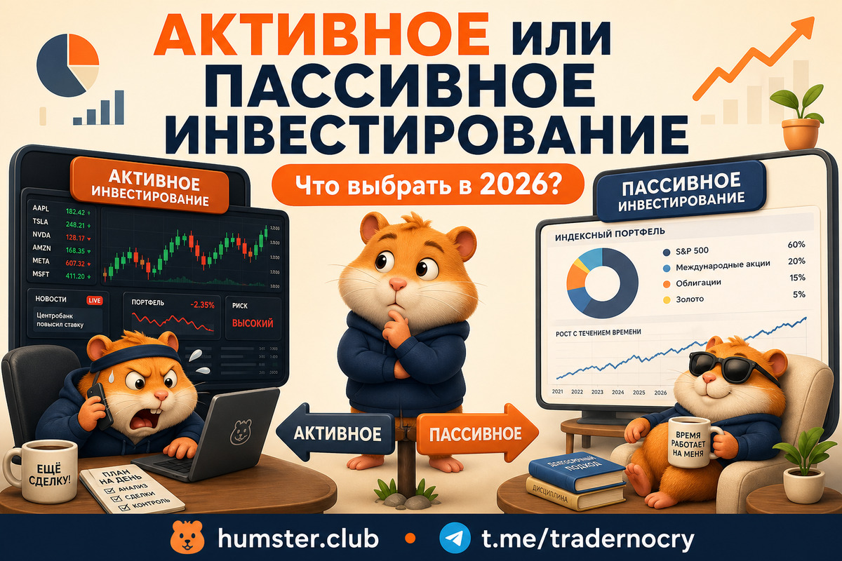 Активное или пассивное инвестирование