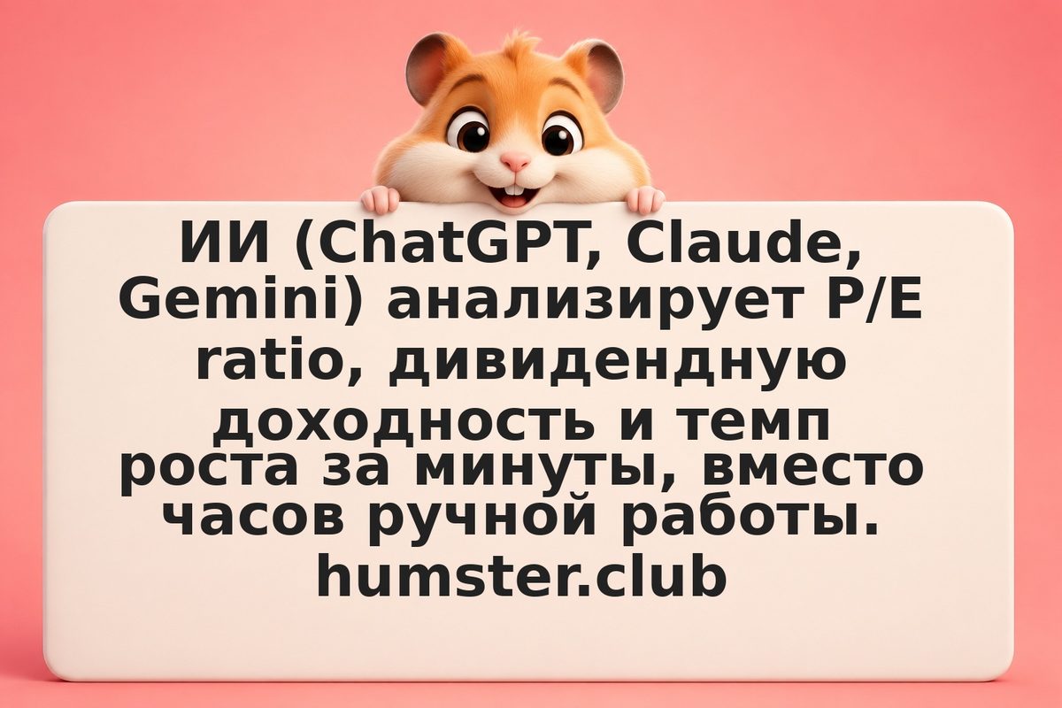 Как ИИ выявляет рассогласование цены акции с её фундаментальными показателями