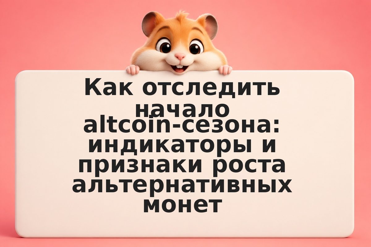 Как отследить начало altcoin-сезона: индикаторы и признаки роста альтернативных 
