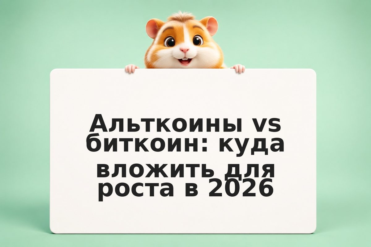 Альткоины vs биткоин: куда вложить для роста в 2026