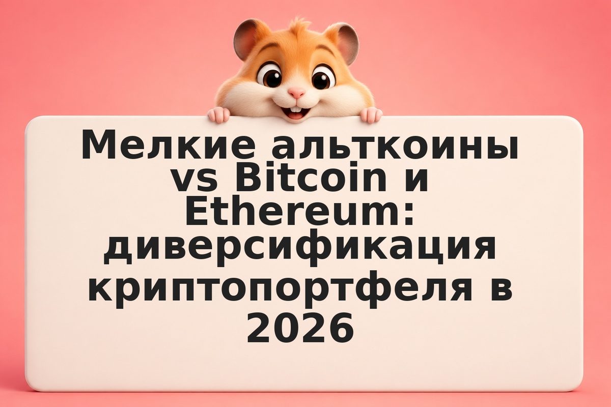 Мелкие альткоины vs Bitcoin и Ethereum: диверсификация криптопортфеля в 2026
