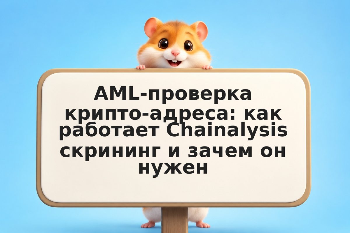 AML-проверка крипто-адреса: как работает Chainalysis скрининг и зачем он нужен
